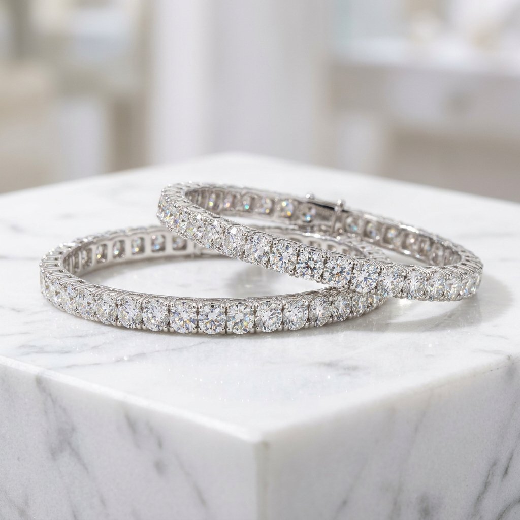 Diamond Bangles